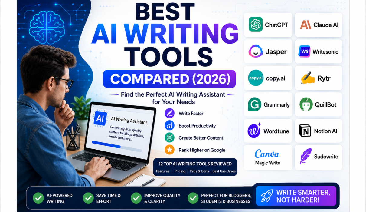 Best AI Writing Tools Compared (2026)